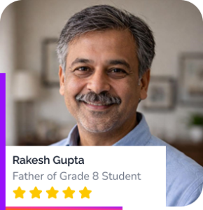 📍 Winnipeg, Manitoba
My son takes Grade 8 Math and Science classes with Edu Radiation Tutorials. The teacher explains concepts very clearly and relates them to the Canadian curriculum. We’ve noticed better understanding and improved test scores within a short time.