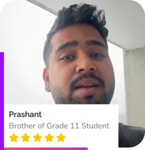 📍 Calgary, alberta
My brother takes Grade 11 Maths , physics and chemistry classes. The tutor explains concepts in a very simple and engaging way. We have seen a big improvement in basics and confidence. Very happy with Edu Radiation Tutorials.